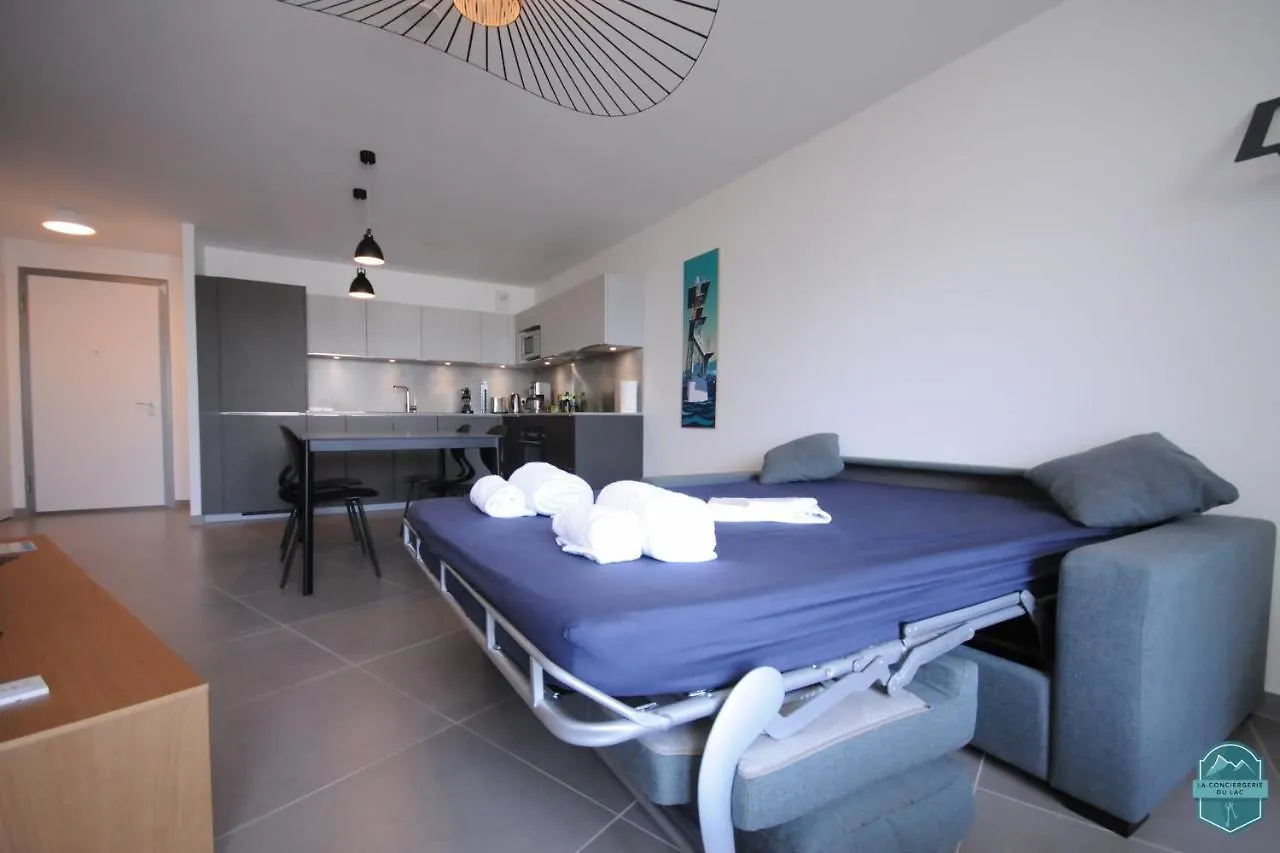 Le Répertoire du Lac - Appartement 1 chambres pour 2 ou 4 pers parking Annecy